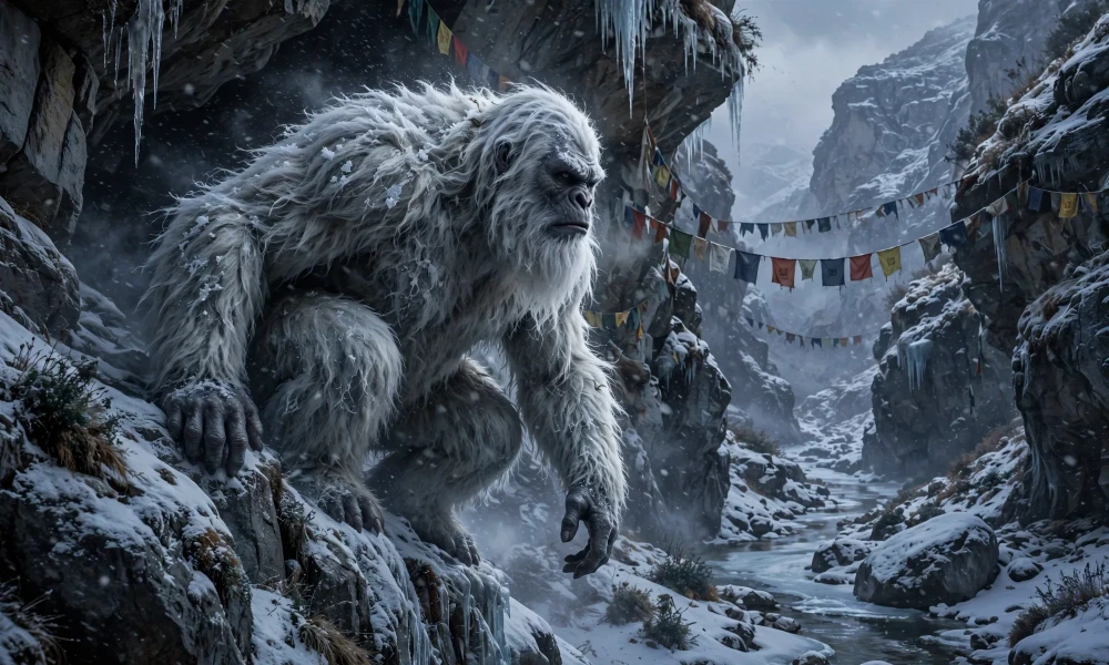 Alternative illustration of Abominable Snowman