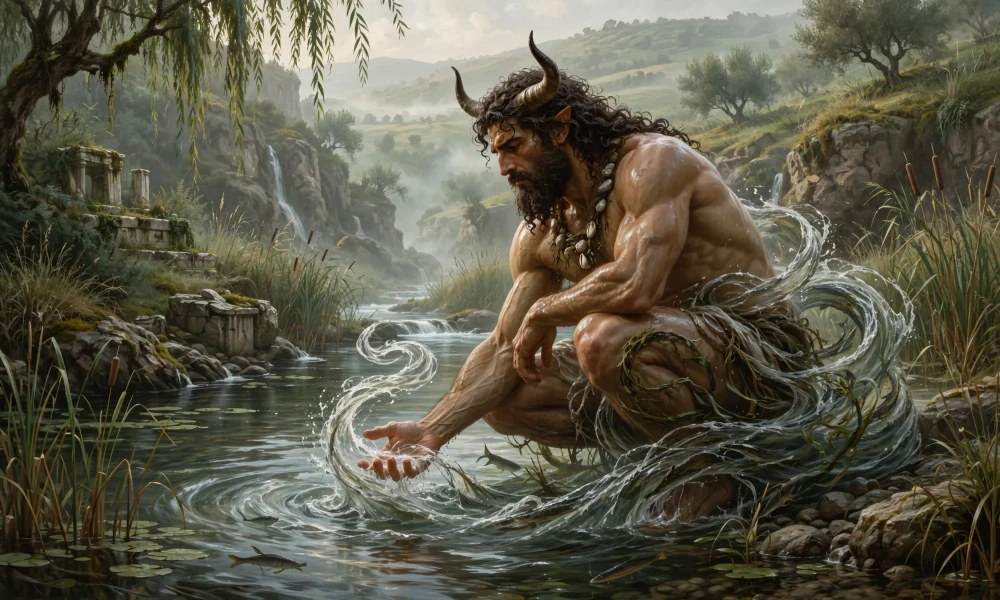 Alternative illustration of Achelous