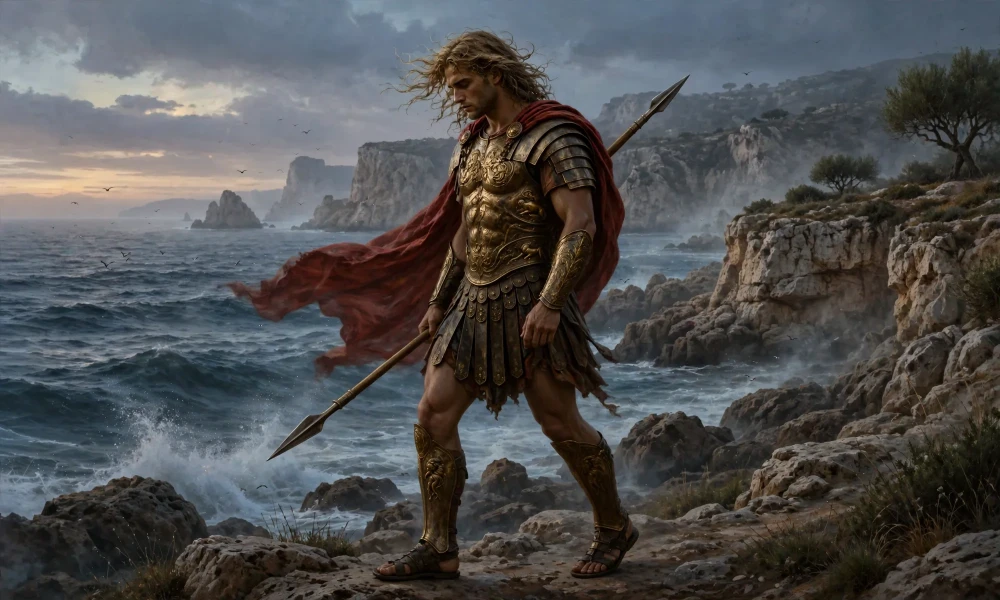Alternative illustration of Achilles