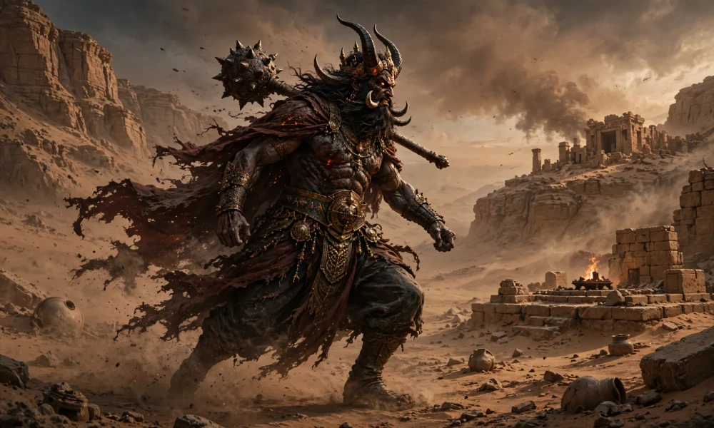 Alternative illustration of Aeshma