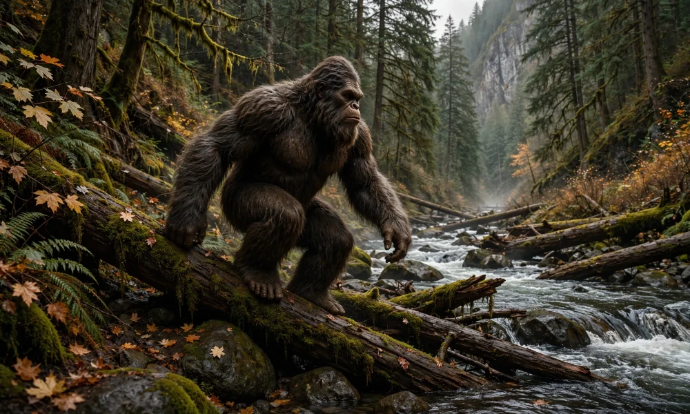 Alternative illustration of Bigfoot