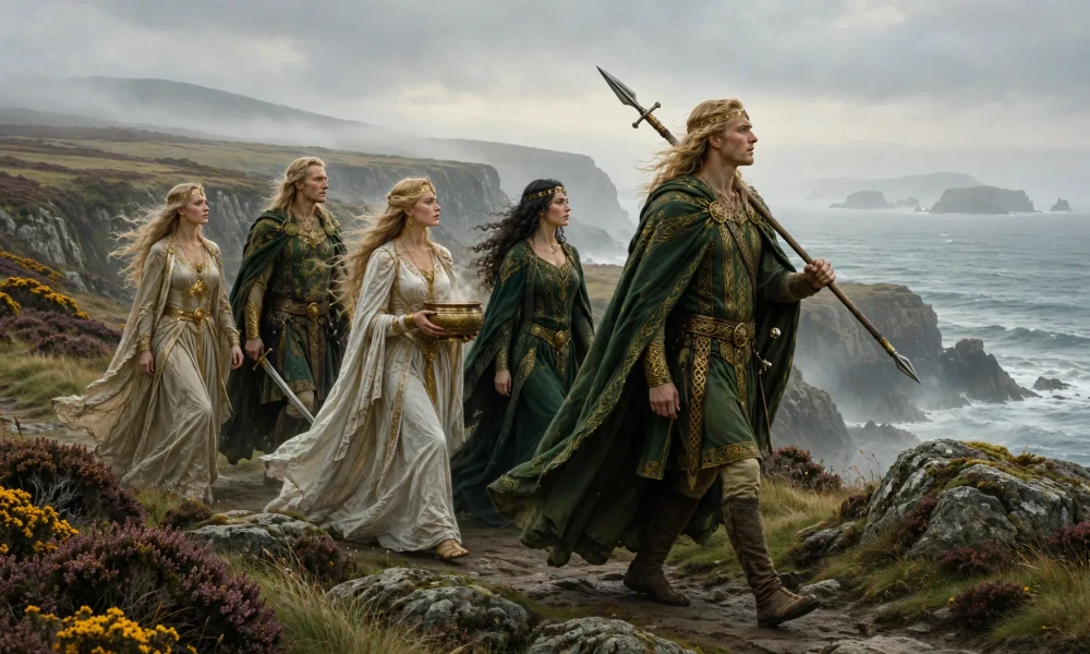 Alternative illustration of Tuatha Dé Danann
