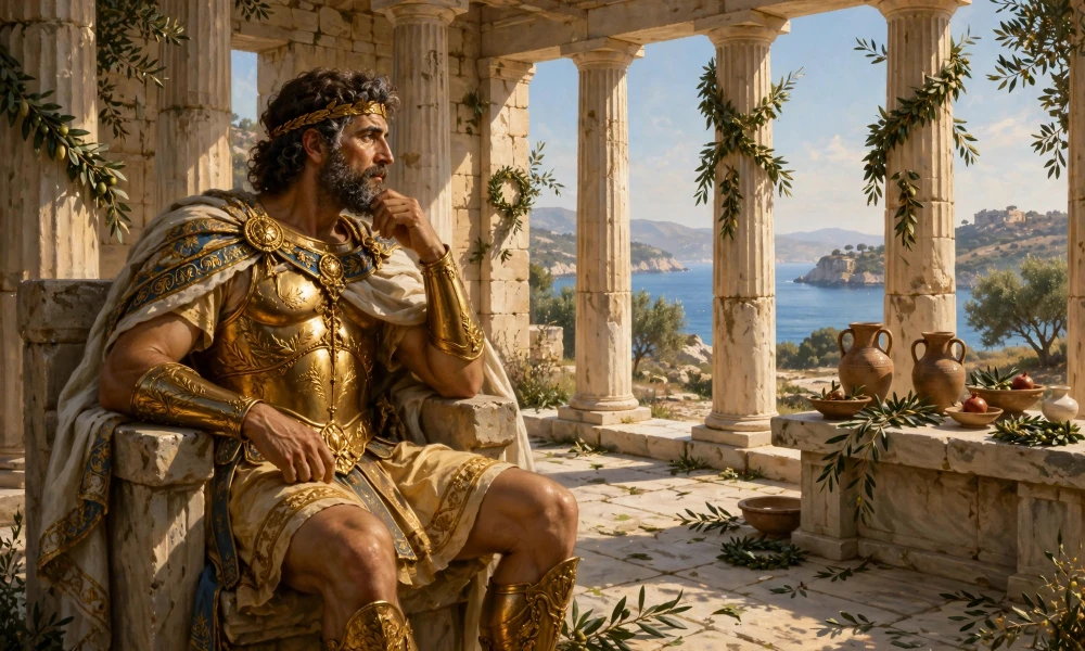 Alternative illustration of Aeacus