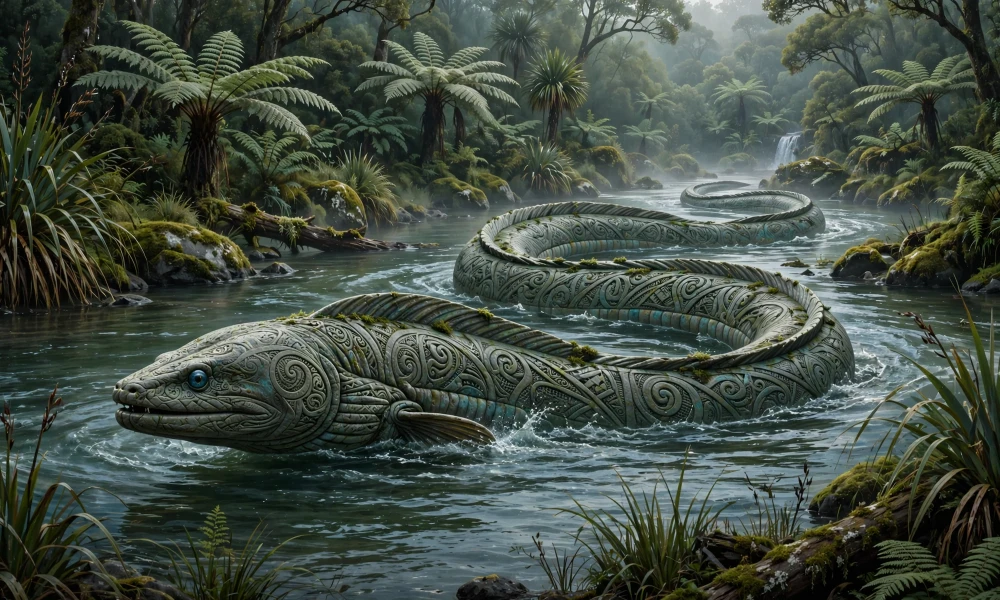 Alternative illustration of Te Tuna