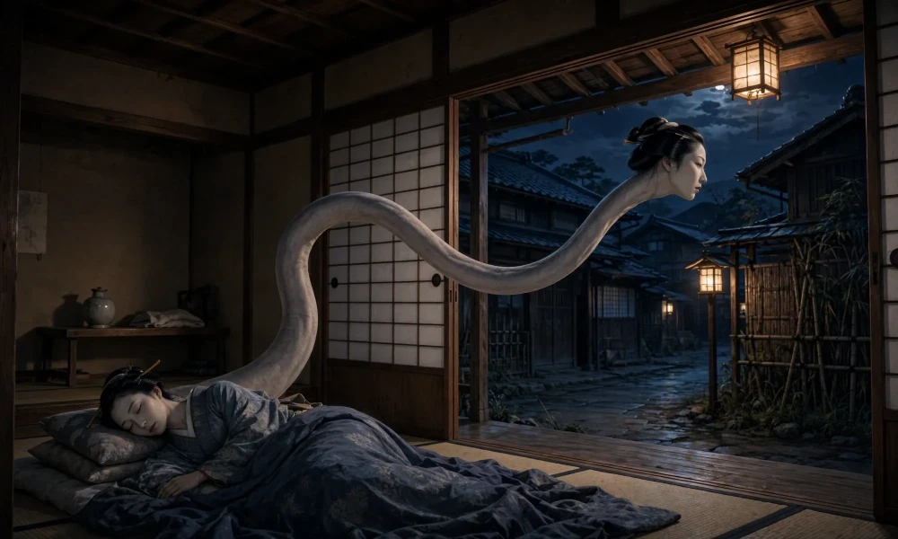 Alternative illustration of Rokurokubi