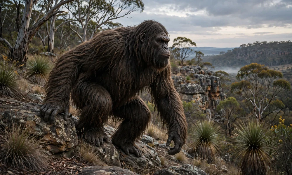 Alternative illustration of Yowie