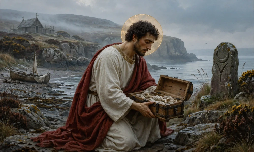 Alternative illustration of St. Regulus