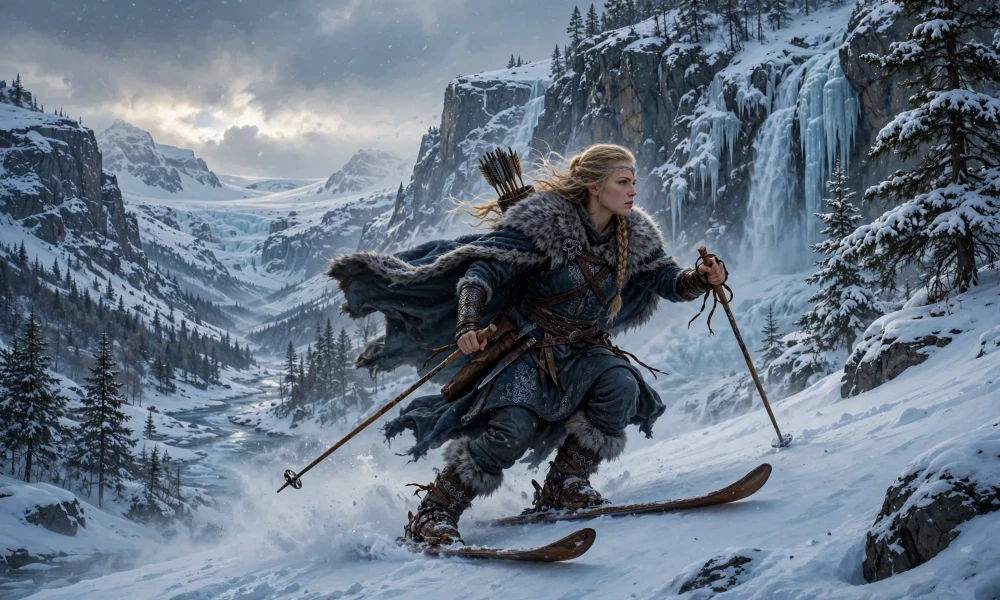 Alternative illustration of Skadi